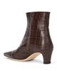 Staud Staud Women's Wally Croc-Embossed Ankle Boots - 5