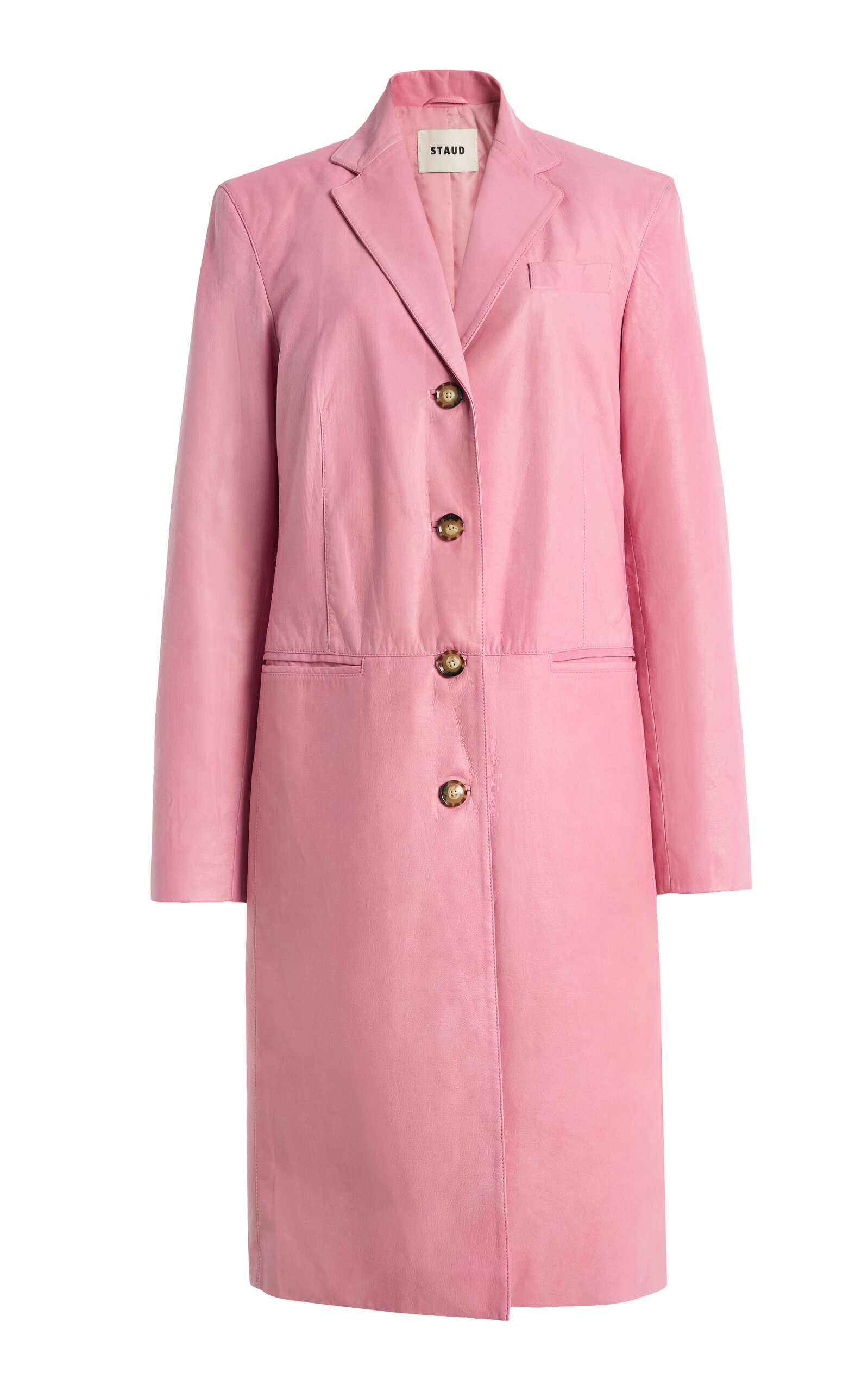 STAUD STAUD Wyatt Leather Coat