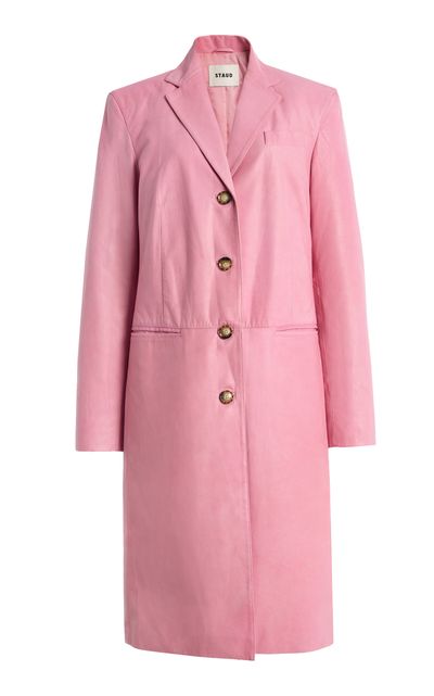 STAUD STAUD Wyatt Leather Coat