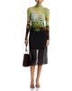 Staud Staud Zoya Landscape Print Long Sleeve Top - 2