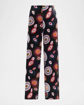 STAUD Stroll Stretch-Silk Pants
