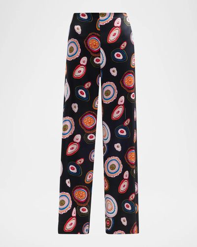 STAUD Stroll Stretch-Silk Pants