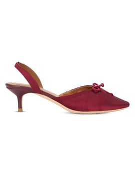 Staud Women's Alba 45MM Satin Slingback Pumps