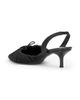 Staud Women's Alba Satin Ballet Slingback Pumps - 3