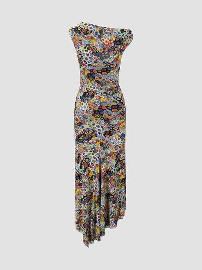 Staud Women's Amaris Asymmetric Maxi Dress