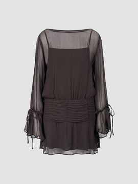 Staud Women's Beatrix Plissé Mini Dress