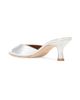 Staud Women's Brigitte 55MM Metallic Leather Mule Sandals - 3