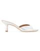 Staud Women's Brigitte 55MM Metallic Leather Mule Sandals - 5