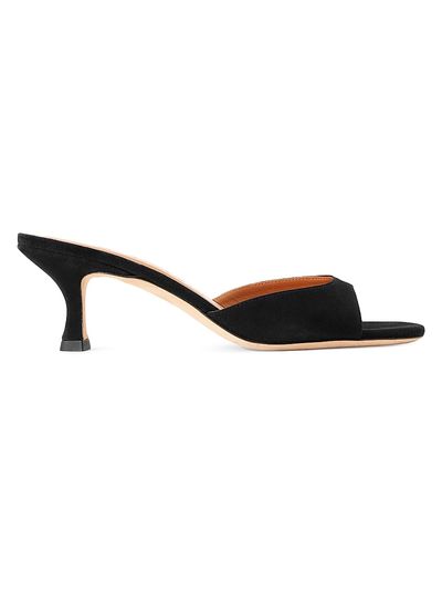 Staud Women's Brigitte 55MM Suede Mules