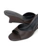 Staud Women's Brigitte 60MM Leather Slip-On Wedge Mules - 5