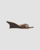 Staud Women's Brigitte 60MM Leather Slip-On Wedge Mules - 7