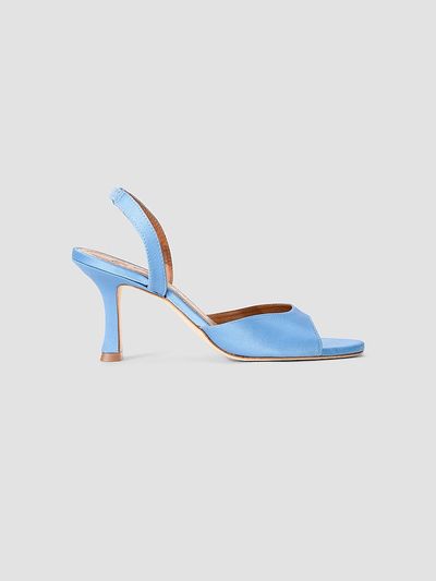 STAUD Women's Brigitte 65MM Satin Heels