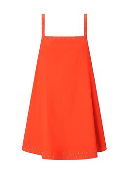 Staud Women's Brio Studded Stretch Cotton Minidress