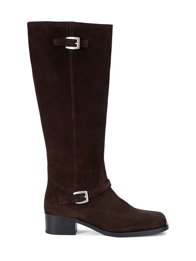 Staud Women's Brooklyn 50MM Suede Boots