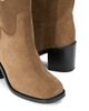 Staud Women's Brooklyn 75MM Suede Ankle Boots - 4