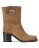 Staud Women's Brooklyn 75MM Suede Ankle Boots - 6