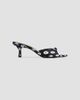 STAUD Women's Brynn Satin Mule Sandals - 1