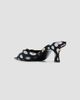 STAUD Women's Brynn Satin Mule Sandals - 4