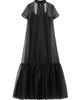 STAUD Women's Calluna Bow-Back Organza Gown - 1