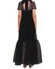 STAUD Women's Calluna Bow-Back Organza Gown - 5