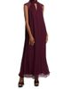 Staud Women's Camilla Crinkle Chiffon Maxi Dress - 6