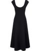 Staud Women's Charlotte Stretch Jersey A-Line Midi-Dress - 1