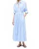 Staud Women's Chi Striped Stretch-Cotton Midi-Dress - 4