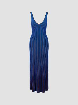 Staud Women's Claretta Gradient Rib Maxi Dress