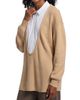 Staud Women's Coast Relaxed-Fit Bib Collar Sweater - 4