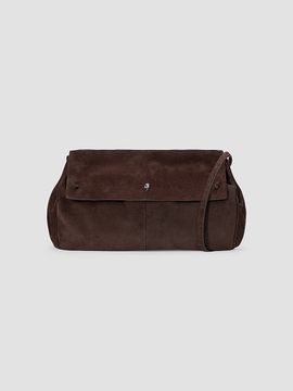 STAUD Women's Cy Oversized Suede Crossbody Bag
