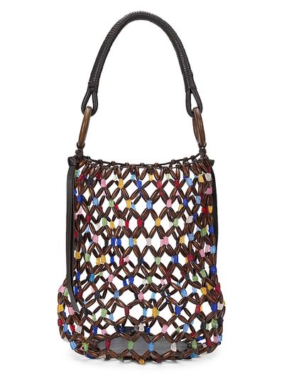 Staud Women's Del Mar Beaded Bucket Bag