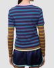 Staud Women's Dillon Striped Layered Top - 3