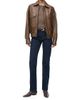 Staud Women's Eugene Leather Bomber Jacket - 2