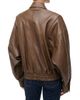 Staud Women's Eugene Leather Bomber Jacket - 4