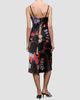 STAUD Women's Evangeline Printed Stretch-Silk Midi Dress - 3