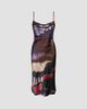 STAUD Women's Evangeline Printed Stretch-Silk Midi Dress - 6