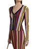 Staud Women's Ezra Striped Cardigan - 4
