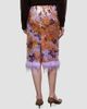 STAUD Women's Fen Sequinned Feather-Trim Midi Skirt - 3