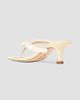 Staud Women's Freja 60MM Embellished Slip-On Leather Sandals - 3
