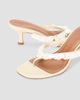 Staud Women's Freja 60MM Embellished Slip-On Leather Sandals - 5