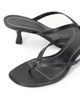 Staud Women's Freja 60MM Leather Kitten-Heel Sandals - 4