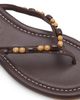 Staud Women's Freja Beaded Thong-Style Sandals - 5
