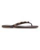 Staud Women's Freja Beaded Thong-Style Sandals - 7