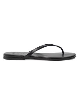 Staud Women's Freja Leather Thong Sandals