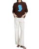 Staud Women's Giada Seahorse Open-Knit Sweater - 2