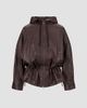 STAUD Women's Gondola Hooded Leather Jacket - 1