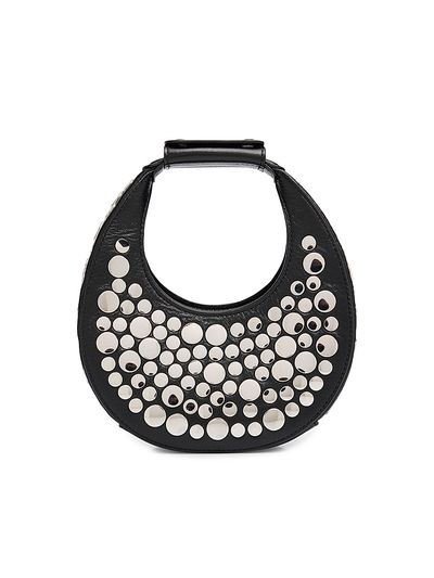 Staud Women's Goodnight Studded Oval Top Handle Bag