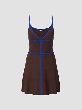 Staud Women's Jaquelin Bonded Mini Dress