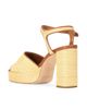 Staud Women's Jodie 100MM Raffia Block-Heel Sandals - 3