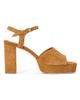 Staud Women's Jodie Suede 100MM Platform Heels - 1